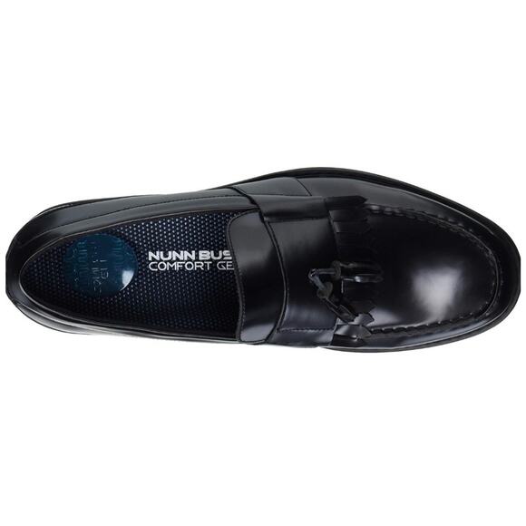 Nunn Bush Men's Keaton Kiltie Tassel Slip-on Loafer, Black Polished, Size 13 M - Picture 6 of 7